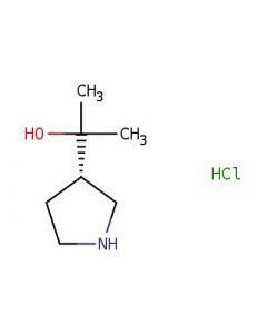 Astatech (S)-2-(3-PYRROLIDINYL)-2-PROPANOL HYDROCHLORIDE; 0.1G; Purity 95%; MDL-MFCD17171384